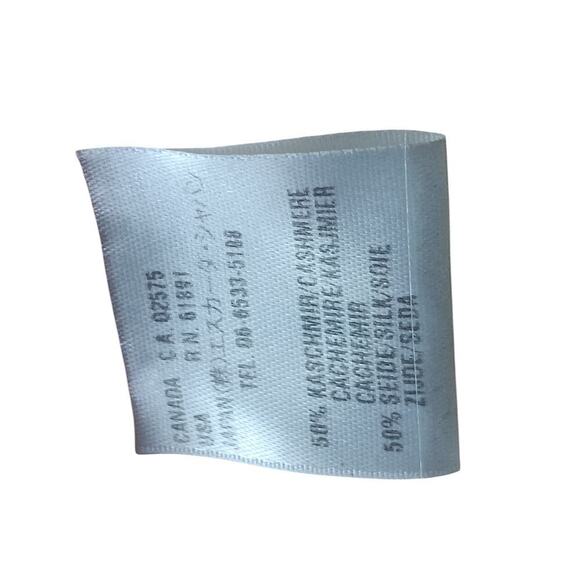 Vintage Escada Jacket Blazer Apricot Cashmere Silk Blend Button Front Size 42 - Picture 16 of 16